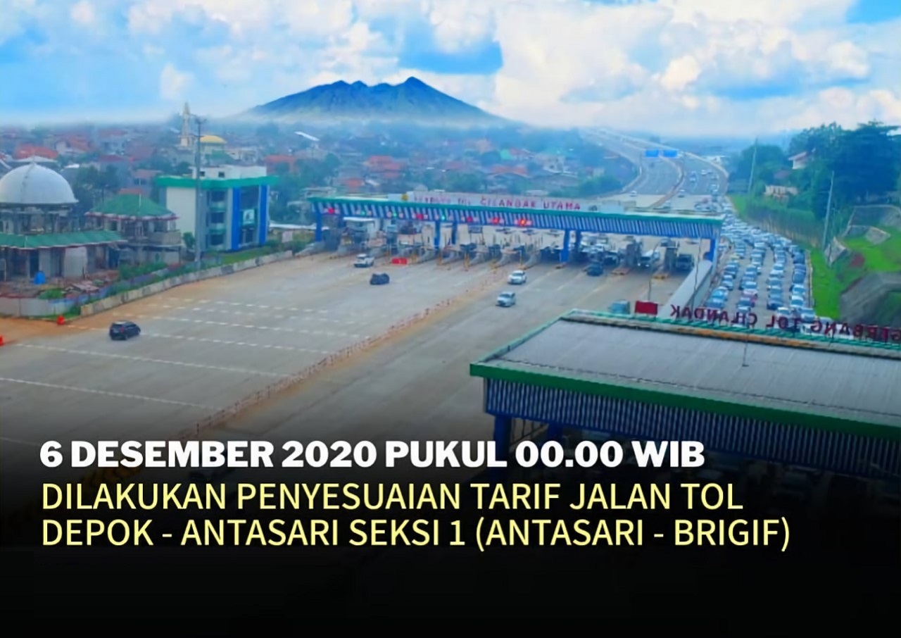 Resmi Naik Ini Tarif Tol Antasari Brigif Yang Baru