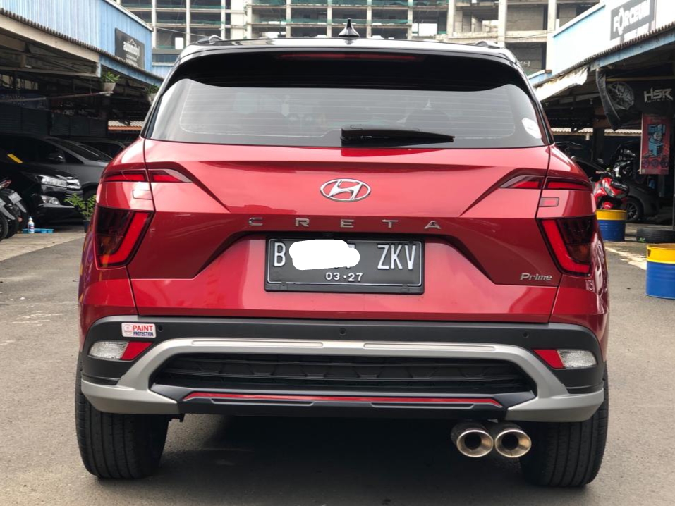 Hyundai Creta Prime Two Tone At Merah Mobil Bekas Berkualitas