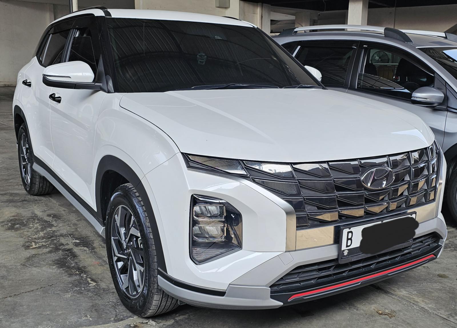 Hyundai Creta Prime A T Matic 2022 Putih Km 5rban Mulus Gress