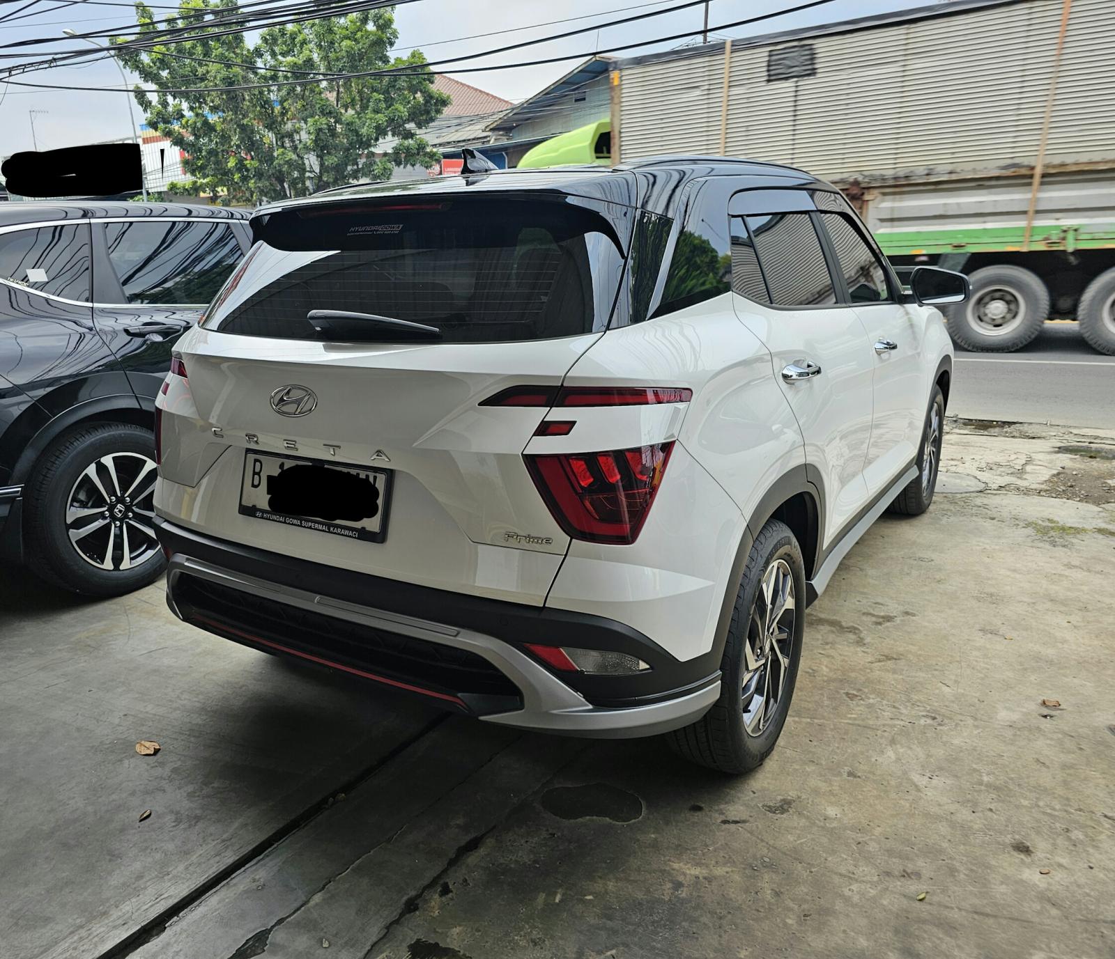 Hyundai Creta Prime At Matic Putih Km Low Rban Good