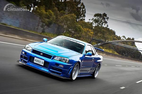 Modifikasi Nissan Skyline Gt R R V Spec Mengenang Masa Kecil