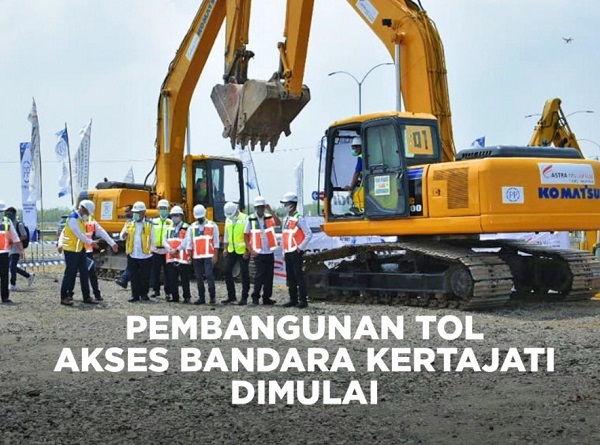 Pembangunan Tol Akses Bandara Kertajati Resmi Dimulai