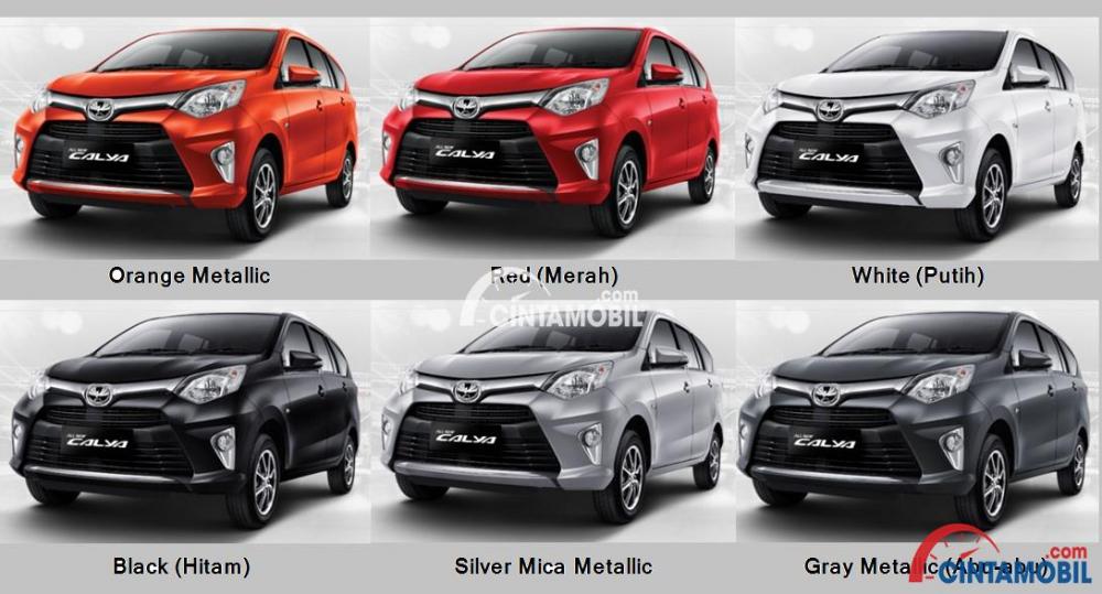  Harga  Toyota  Calya  Agustus 2021 