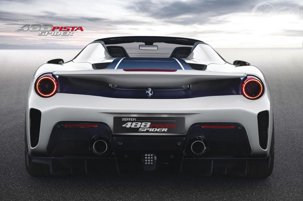 Preview Ferrari 488 Pista Spider 2019