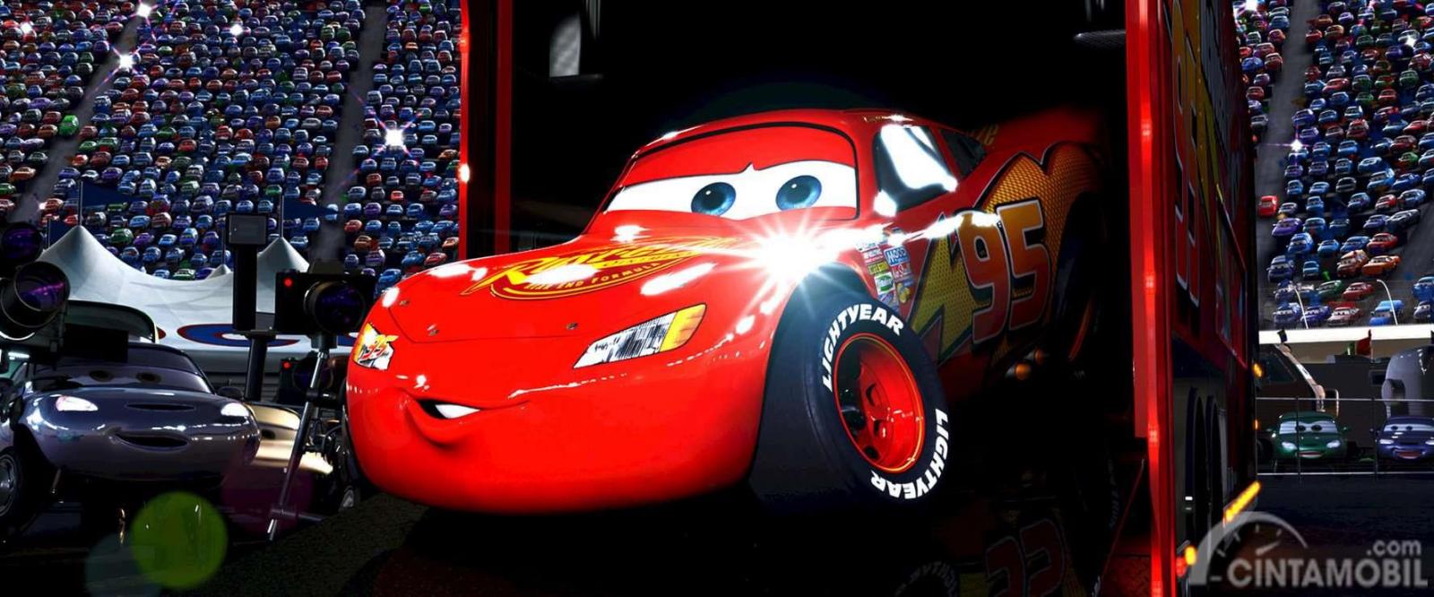 Kachow Akhirnya Terungkap Jati Diri Mobil Asli Lightning McQueen