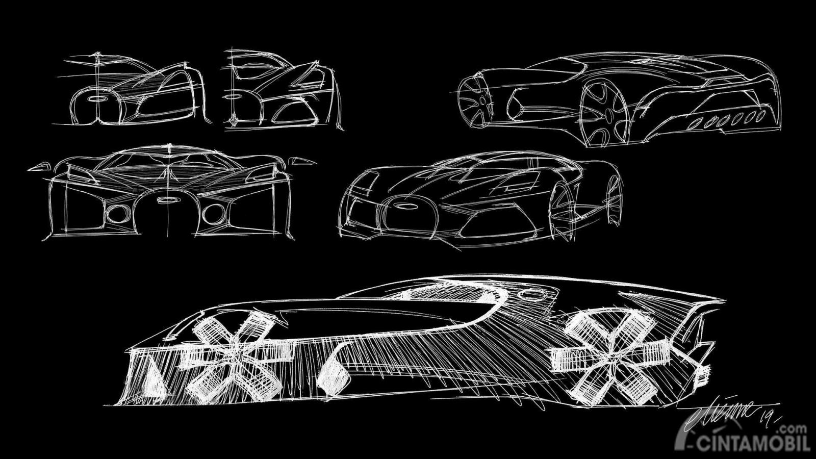 Review Bugatti La Voiture Noire 2019 Perpaduan Klasik Dan Modern