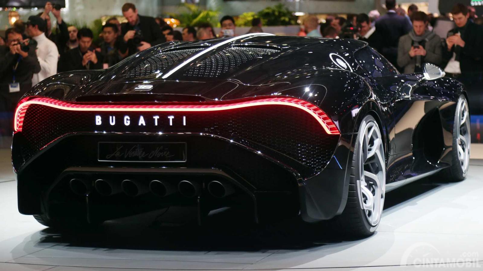 Wallpaper Bugatti Hitam