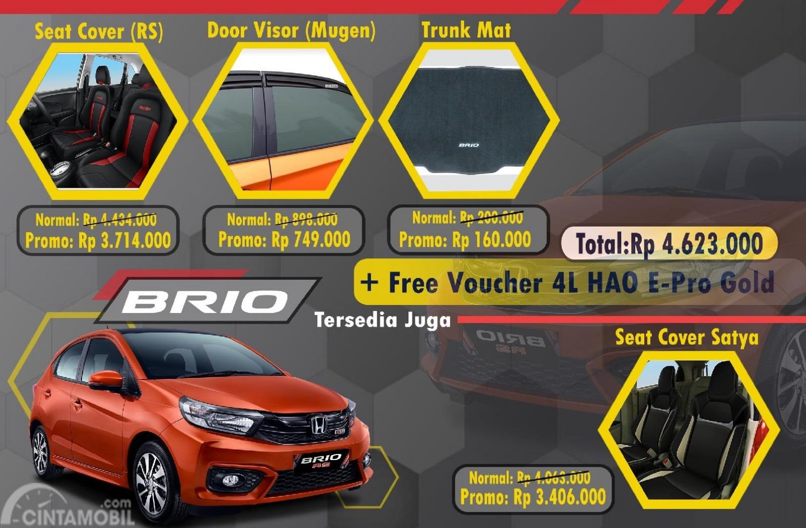 Daftar Harga Honda Brio Promo Desember 2020 Di Indonesia
