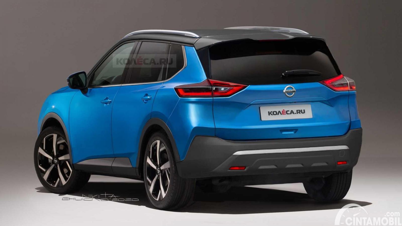 Bermodalkan Bocoran Paten, Begini Wujud Nissan X-Trail 2021