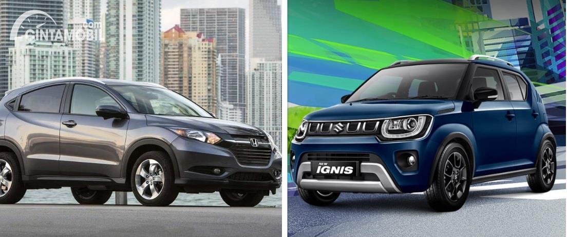 Suzuki Ignis vs Honda HRV Bekas Mobil SUV Termurah dan