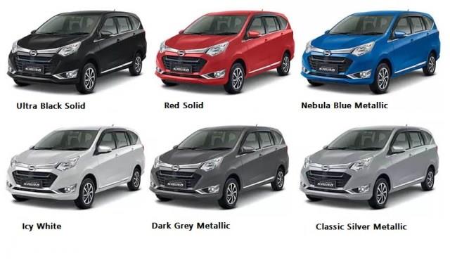 Pilihan Warna Mobil Sigra Terbaik Di Indonesia