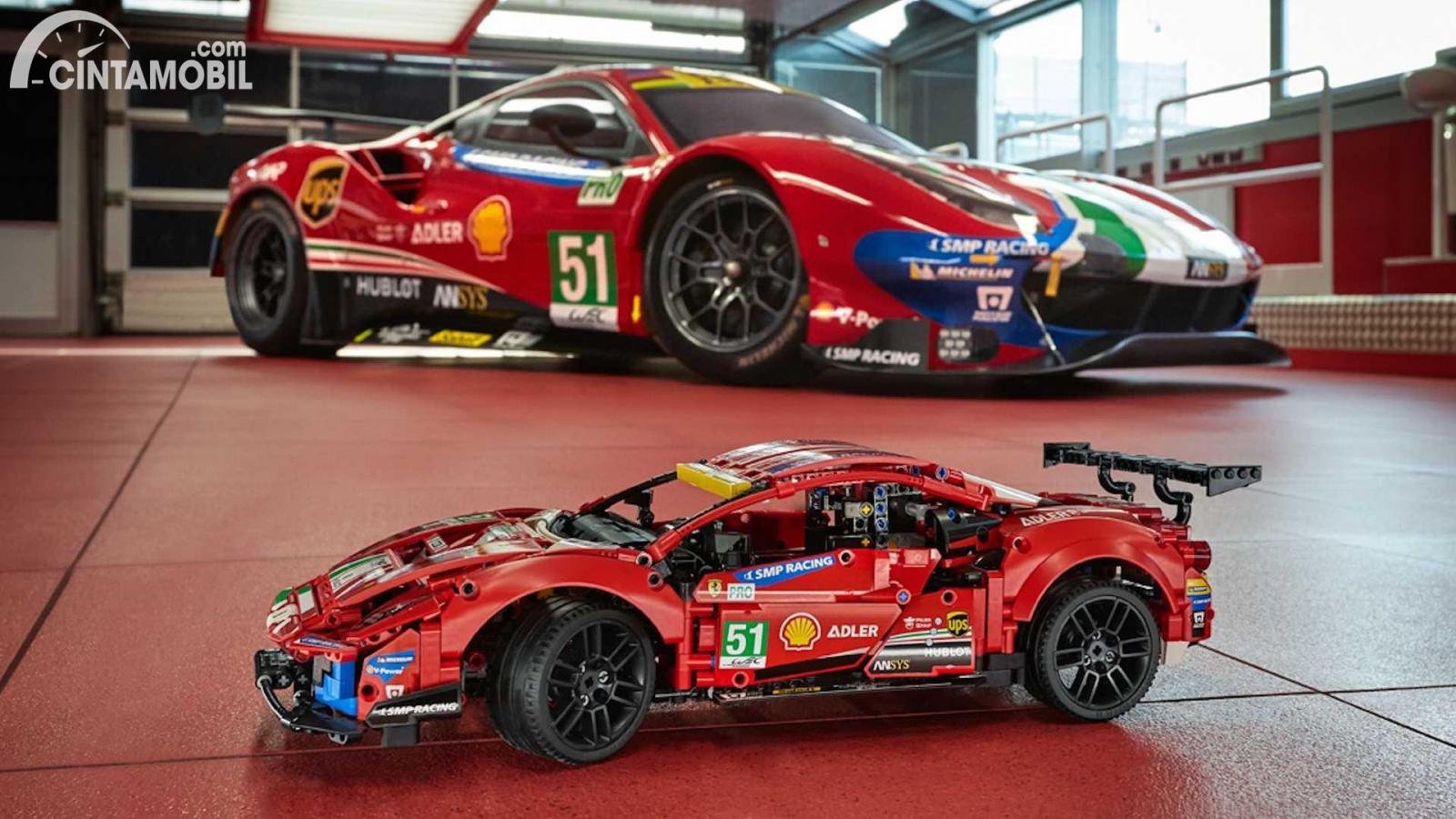 Lego Technic Punya Model Baru, Mclaren Senna Gtr Dan Ferrari 488 Gte