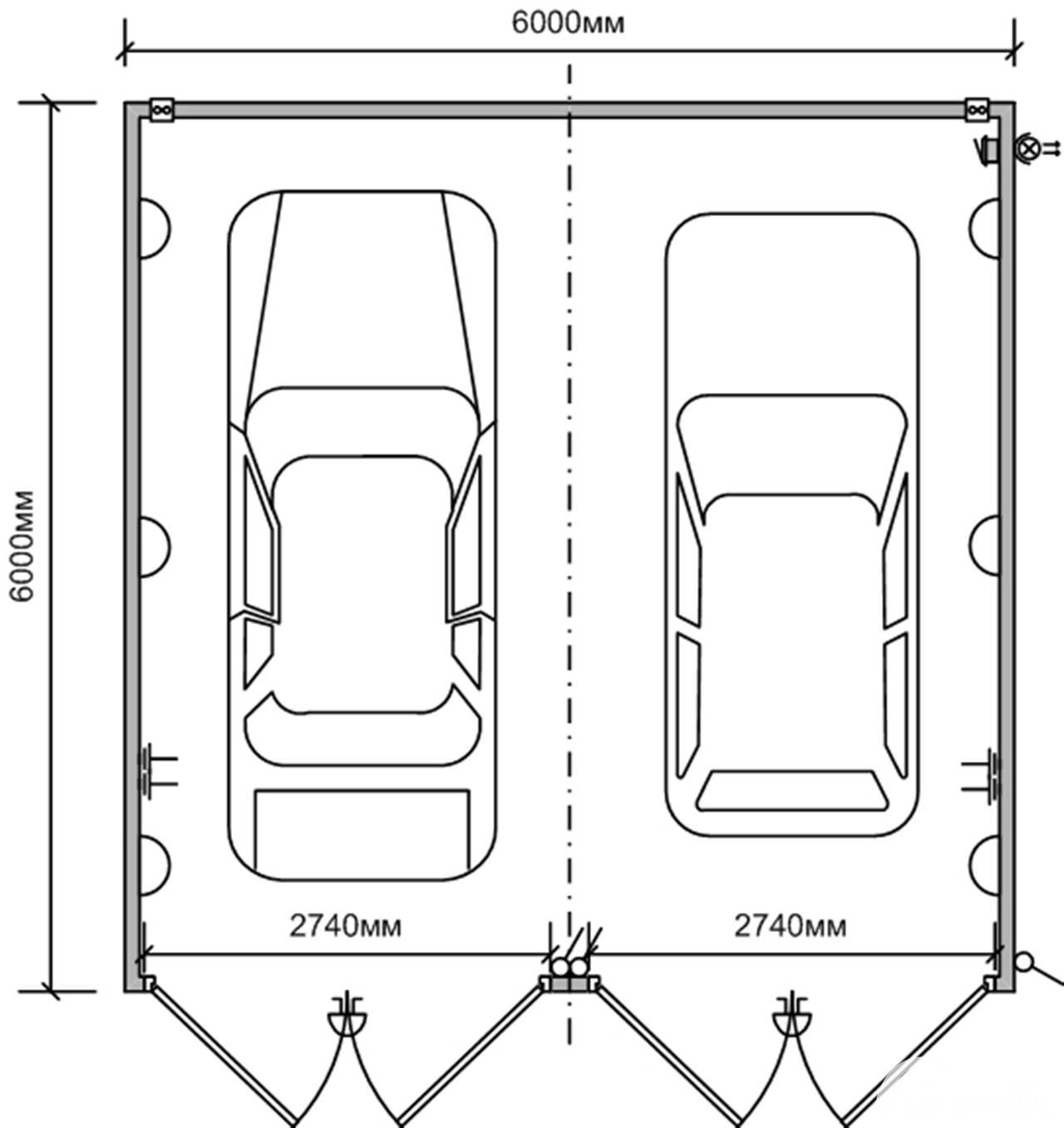 Gambar Garasi Mobil Duplex