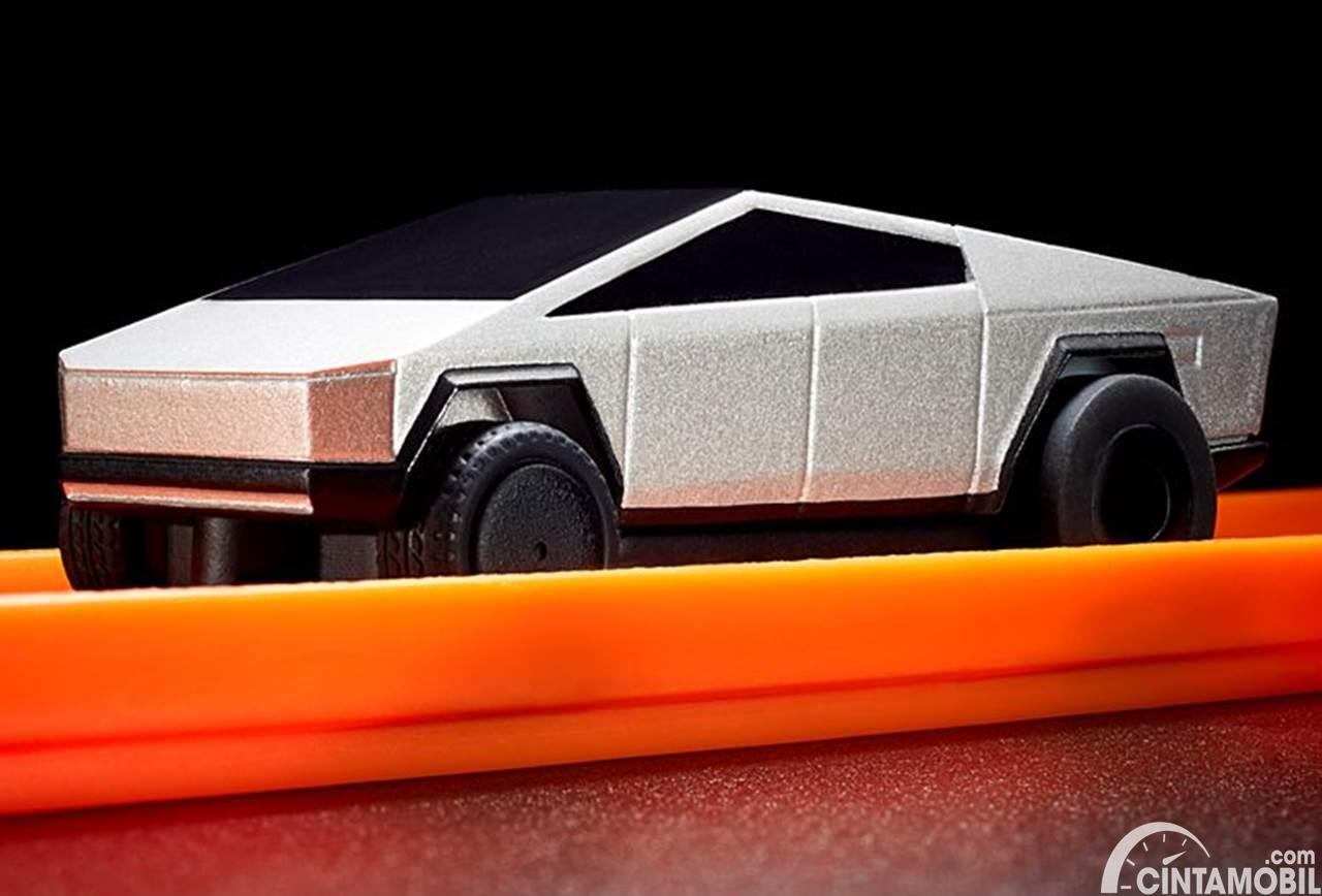 hot wheels tesla cybertruck toy