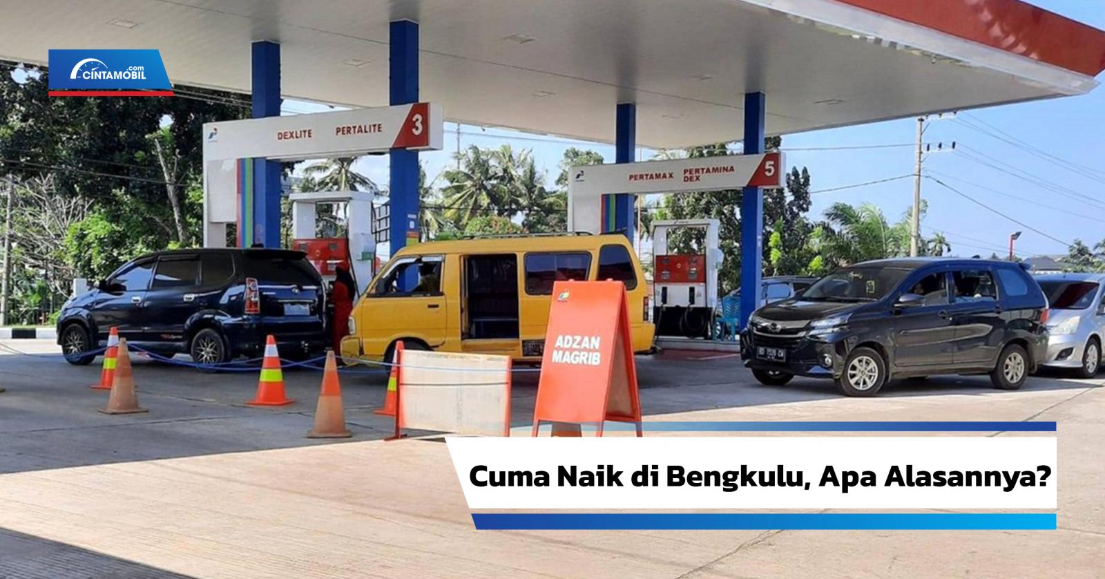 Harga Bbm Pertamina Per 1 Januari 2021 Hanya Di Bengkulu Yang Naik