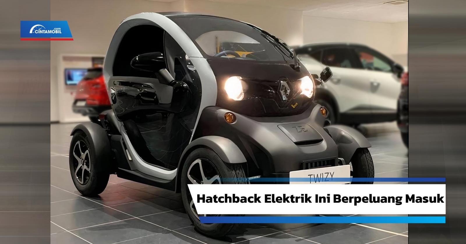 Twizy Renault вид сбоку