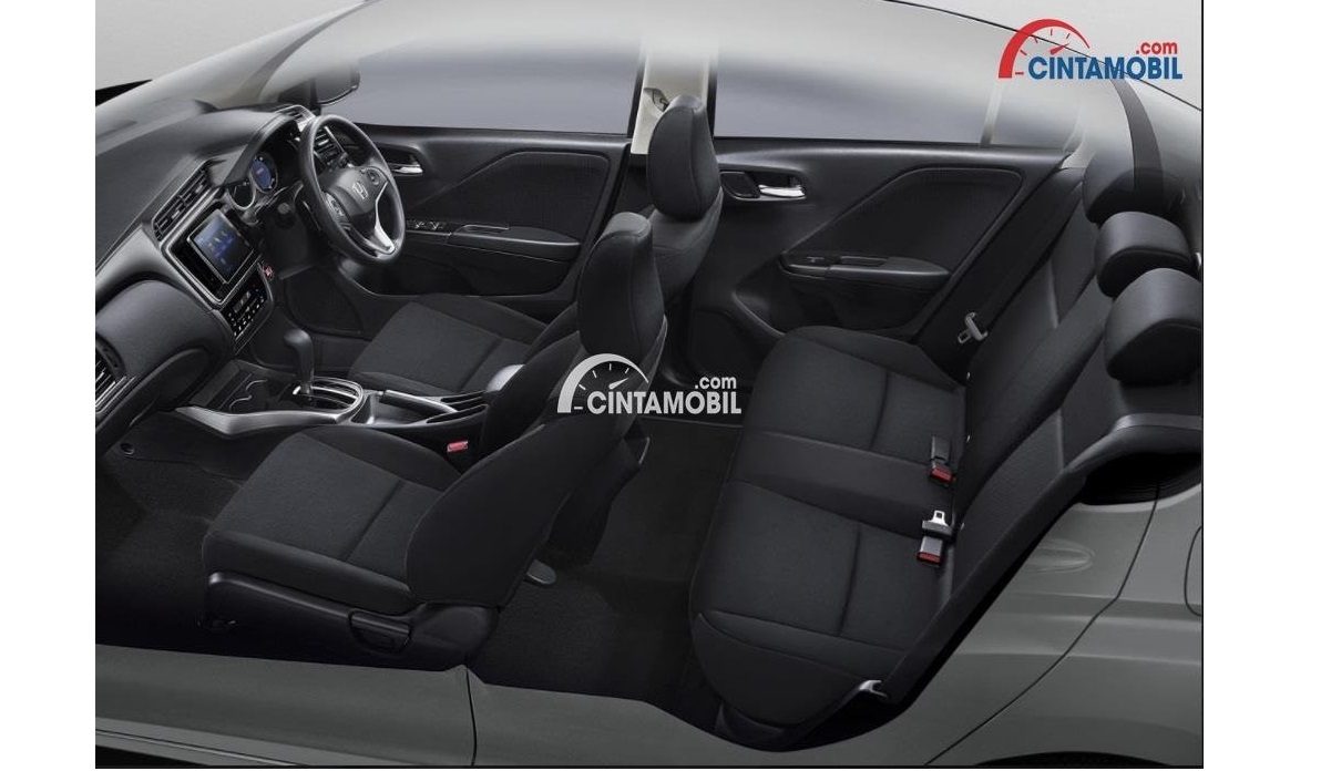 Gambar ruang kabin mobil Honda City