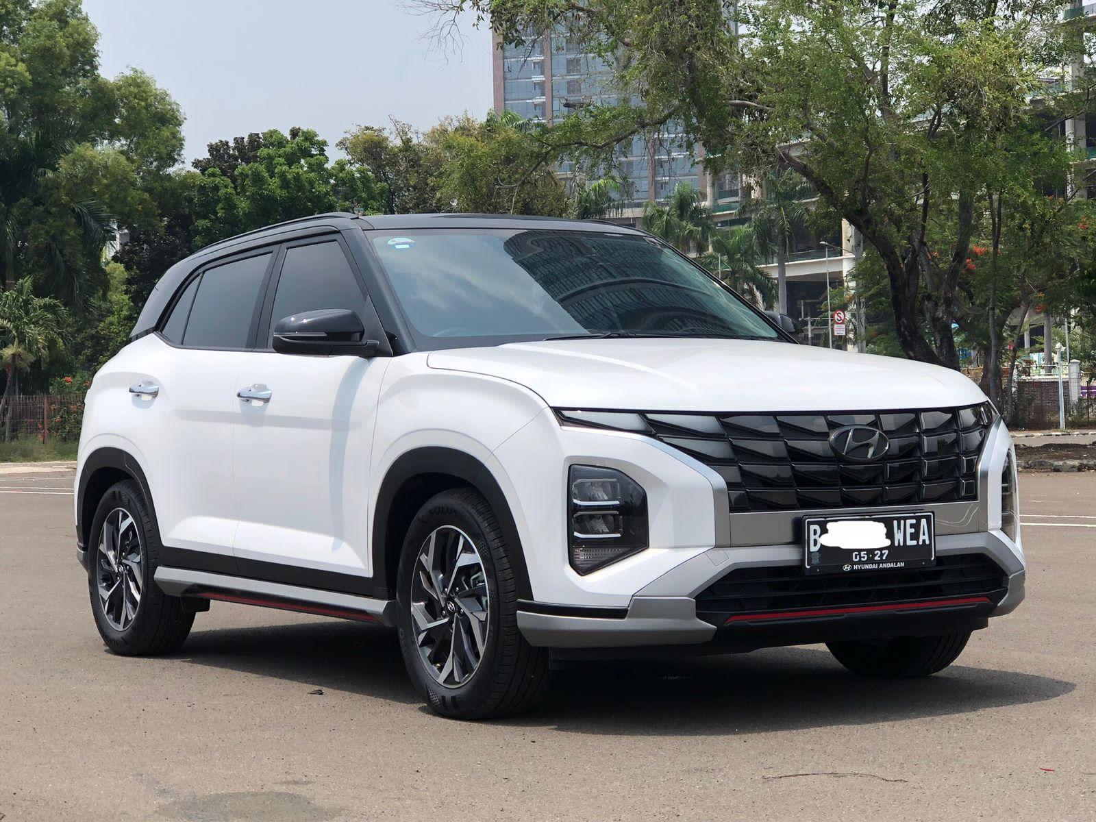 Hyundai Creta Prime Two Tone At Putih Banting Harga Sampe