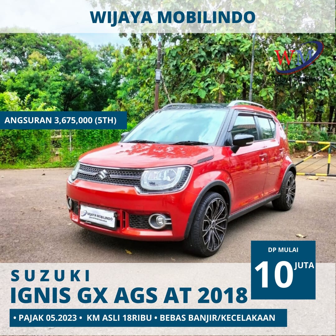 Km Ribu Dp Juta Super Greshh Suzuki Ignis Gx Ags Matic