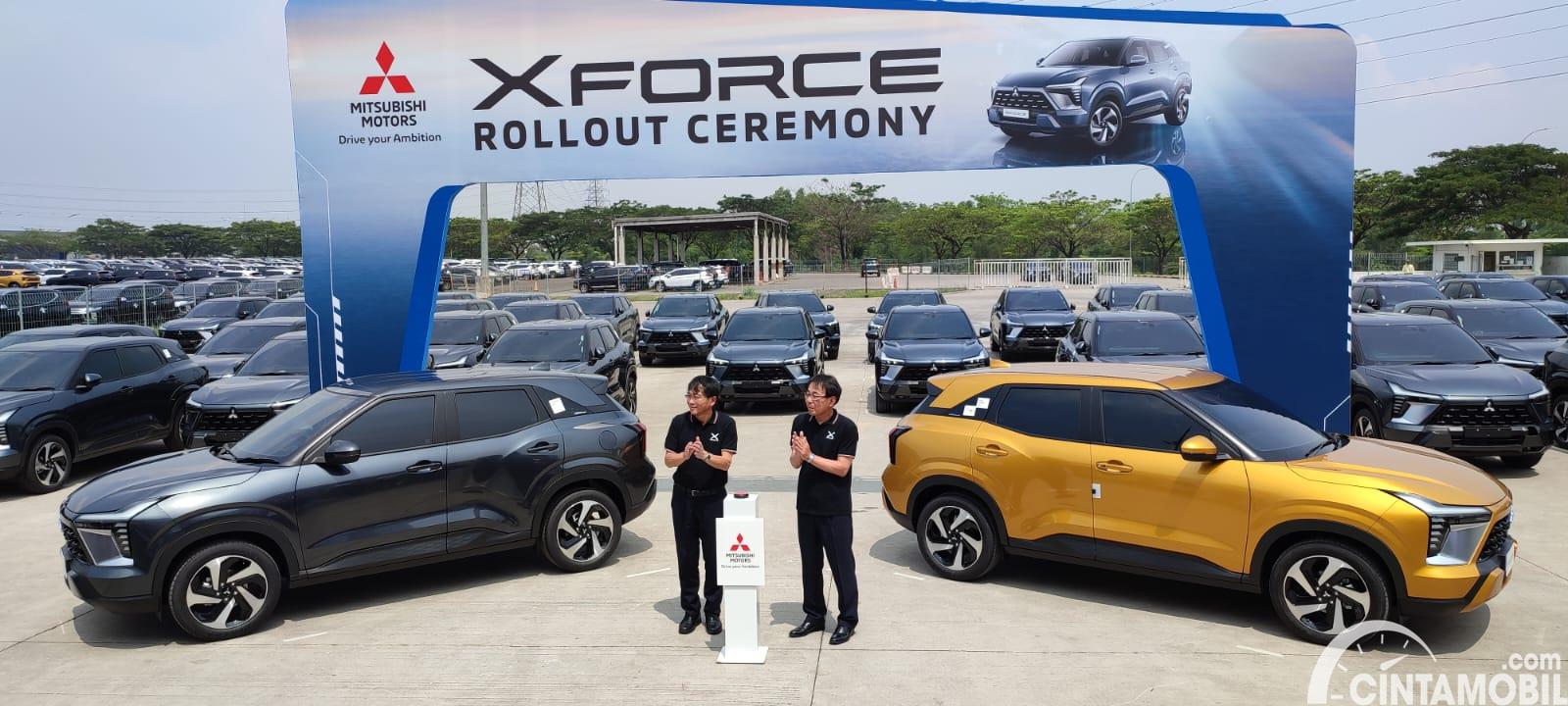 Mitsubishi XForce Meluncur Dari Pabrik, Konsumen Siap Terima Unit