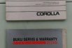 Great corolla 94 D bandung barat stnk bpkb faktur service book manual 8