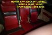 Honda CRV 2008 Pemakaian 2009 Manual Hitam Type 2000cc 2