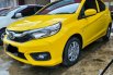 Honda Brio Satya E AT ( Matic ) 2019 Kuning Km 43rban  Siap Pakai 3