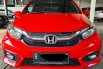 Honda Brio Satya E AT ( Matic ) 2021 Merah Km low 3rban Good Condition Seperti Baru 1