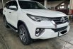 Toyota Fortuner VRZ 2.4 Diesel AT ( Matic ) 2017 Putih Km 40rban  Siap Pakai 2