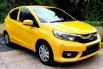 Km6 ribuan Honda Brio E CVT 2021 matic kuning cash kredit proses bisa 1
