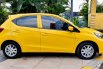 Km6 ribuan Honda Brio E CVT 2021 matic kuning cash kredit proses bisa 4