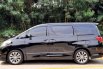 Toyota Alphard 2.4 S MPV AT 2011 HITAM Km 58 rb Dp 5,9 Jt No Pol Ganjil 7