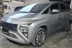 Hyundai Stargazer Prime A/T ( Matic ) 2023 Silver Km 15rban Mulus Siap Pakai Good Condition 3