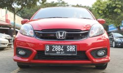 Honda Brio E CVT 2017 Merah KM 55rb mulus 2