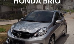 Honda Brio Satya E 2018 Silver 1