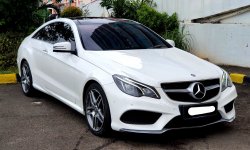 Mercedes benz mercy e400 coupe amg panoramic sunroof putih 2014 km23rban 1