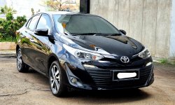 Km11rb Toyota Vios G CVT 2021 matic hitam record cash kredit proses bisa dibantu 1