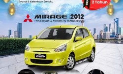 MITSUBISHI MIRAGE (SAND YELLOW)  TYPE EXCEED 1.2 A/T (2012) 1