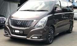 BUNGA 0%!! HYUNDAI H-1 ROYALE DIESEL AT COKLAT 2018 2
