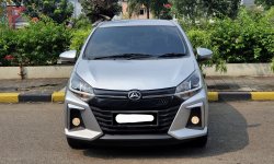 Daihatsu Ayla 1.2L R AT 2021 matic silver km 9 rban dp hanya 15 jt saja cash kredit proses bs dbantu 1