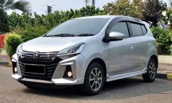 Daihatsu Ayla 1.2L R AT 2021 matic silver km 9 rban dp hanya 15 jt saja cash kredit proses bs dbantu 2