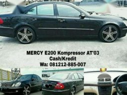 Mercy E200 Kompressor AT'03 cash/kredit