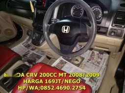 Honda CRV 2008 Pemakaian 2009 Manual Hitam Type 2000cc 3