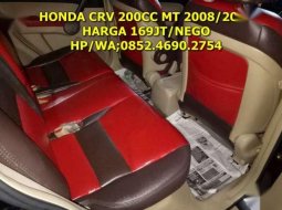 Honda CRV 2008 Pemakaian 2009 Manual Hitam Type 2000cc 1
