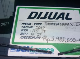 Daihatsu Sigra X AT 2017 Dijual 2