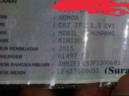 Jawa Timur, Honda CR-Z 2015 kondisi terawat 7