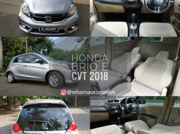 Jawa Barat, Dijual mobil Honda Brio E CVT 2018 terbaik  8