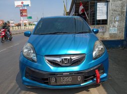 Dijual Mobil Honda Brio E Automatic 2013 Biru di Bekasi 9