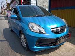 Dijual Mobil Honda Brio E Automatic 2013 Biru di Bekasi 7