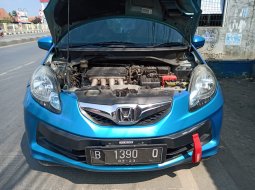 Dijual Mobil Honda Brio E Automatic 2013 Biru di Bekasi 4